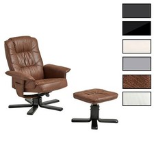 Fernsehsessel mit hocker - fernsehsessel,