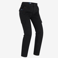Damen Sommer Motorrad Jeans PromoJeans Electra Schwarz ELEN24