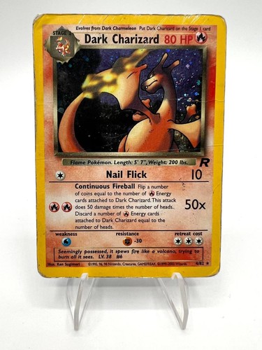 Pokemon karte dark charizard - dark,