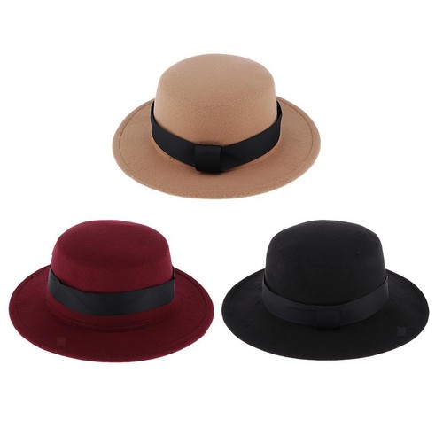 Damen hut fedora wollhut - hut,