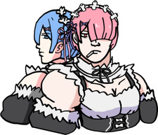 Rembo and Rambo Re: Zero Waifu