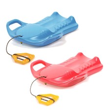 Kinder Schneeschlitten