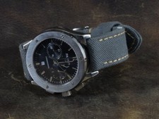 UHRENARMBAND 22 20 18 MM GRAU