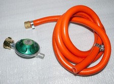 Gasanschluss Set 50mbar Propan Butan 1,5 m Steckanschluss 9mm auf 1/2“ Gewinde