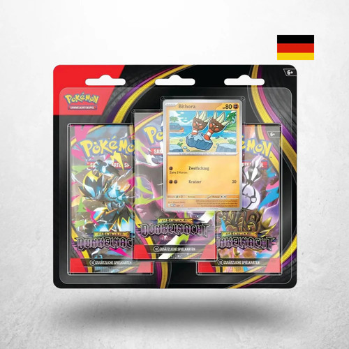 Pokémon dunkelnacht 3 pack - -, dunkelnacht: