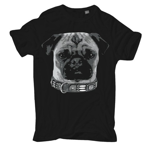 Shirt mops hunderasse - t-shirt,