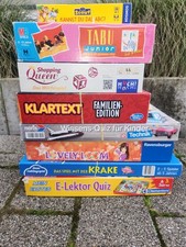 Großes Brettspiele Paket Kinder Klartext Tabu Junior Quiz