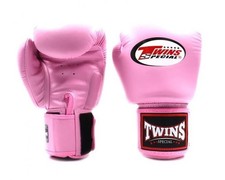 Twins Special Pink BGVL 3 Boxhandschuhe Thaiboxen Muay Thai Leder