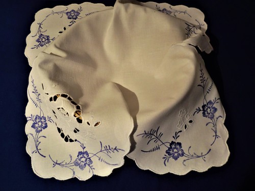 Blaudruck brotkorb deckchen - blaudruck, brotkorb-deckchen