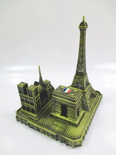 Paris collage souvenir metall - collage,