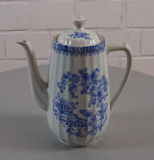 Seltmann Weiden Dorothea Porzellan Kaffeekanne Kanne 1,8 L China Blau Goldrand
