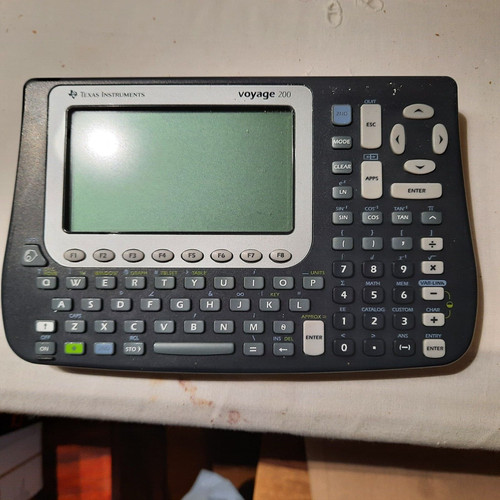 Texas instruments voyage 200 - instruments,