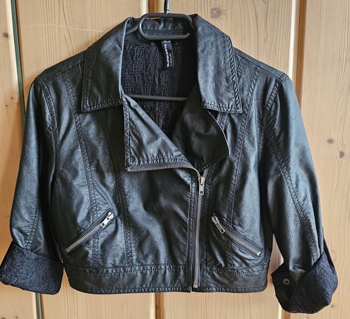 Jacke cropped bikerstil - cropped,
