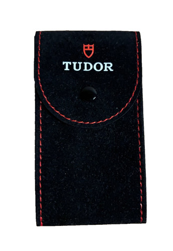 Tudor schwarzes samt reiseetui - schwarzes, samt-reiseetui