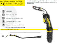 MIG/MAG Brenner PRO 24 3-6m