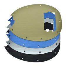 Metal anodized bass - metal, pickguard