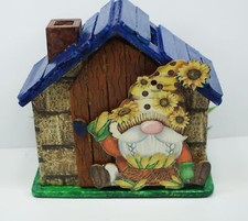 Holz, Spardose, Haus