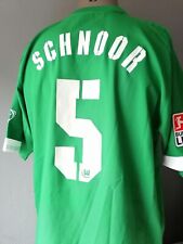 VfL ⚽Wolfsburg⚽ Trikot XL Saison 2005 #5- Schnoor VW Matchworn Signiert 