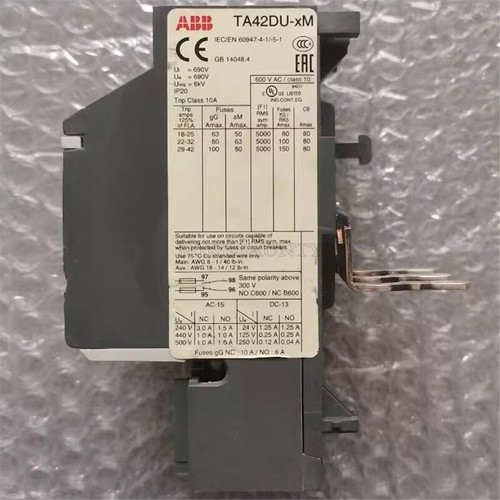 1pc used abb ta42du ov - ta42du-xm,