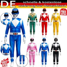 Rot Power rangers Kostüm