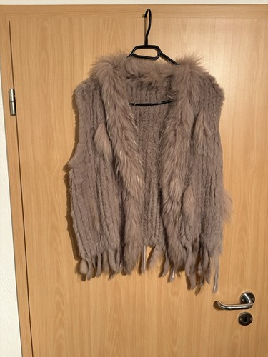 Echtfell weste damen onesize - echtfell-weste,