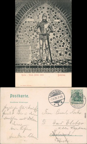 Ansichtskarte bad doberan - ansichtskarte,