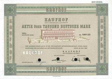 Kaufhof AG 1965 Köln