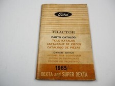Ford Dexta Super Dexta Traktor orig Ersatzteilliste Teilekatalog Bildkatalog 196