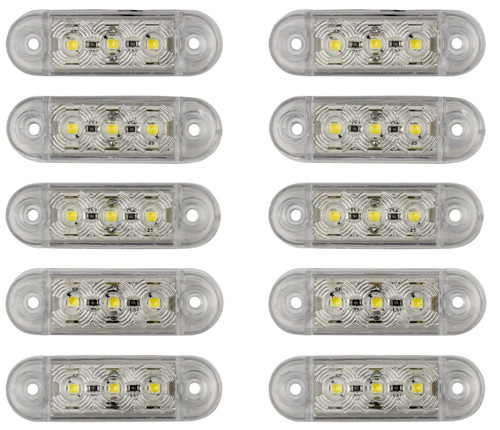10x led begrenzungsleuchten - 10x,