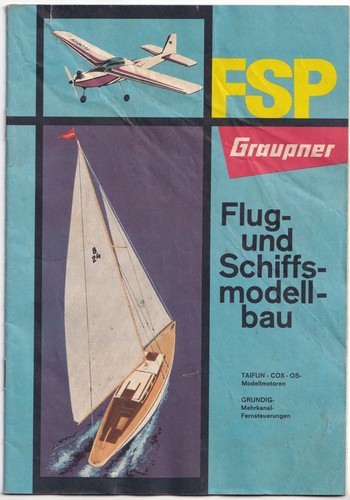 Graupner vintage katalog - graupner, rc