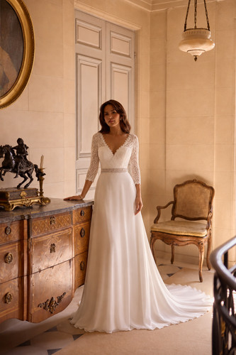 Einzelstück brautkleid mit - einzelstück,