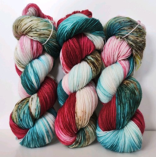 Handgefärbte sockenwolle 100g - handgefärbte,