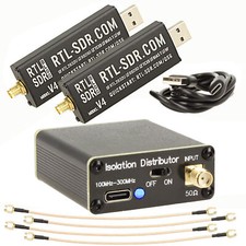 2x RTL-SDR Blog V4 SDR Tuner +