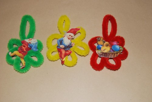 Ostern deko chenille - 3, x