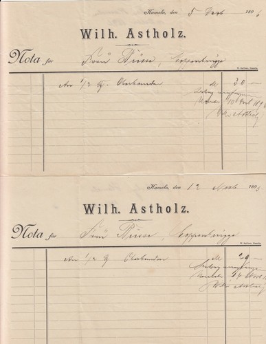 Hameln rechnung 1895 96 - hameln,, 1895/96