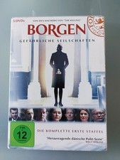 3 x DVD Borgen - Gefährliche Seilschaften -Die komplette erste Staffel Staffel 1