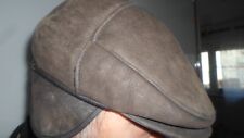 Herren Mutze Uschanka Wintermütze gewachsene Lamm Fellmütze Schapka Germany 58