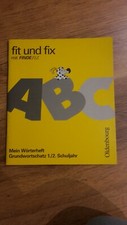 FIT UND FIX mit Findefix, Mein Wörterbuch - Schreibheft, unbeschrieben neuwertig