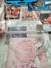 Universal Drehteller 245 mm Glasplatte Drehscheibe 24,5cm Teller für Mikrowelle