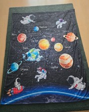 Set Kinderzimmer Astronaut Weltraum Einrichtung Dekoration Kissen Bettbezug Etc.