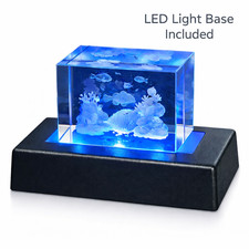 3D Kristall Aquarium Würfel