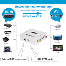 Mini HDMI auf zu AV 3 RCA