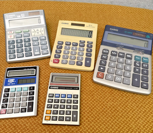 Casio canon taschenrechner - casio, &
