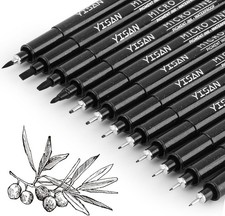 12 Fineliner Stifte Set