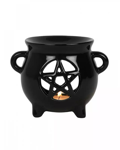 Schwarze duftlampe als - schwarze,