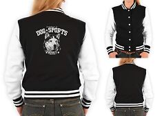 Damen College Jacke - Husky Motiv - Sibirian Husky - Schlittenhund Husky Jacke