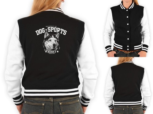 Damen college jacke husky - jacke,