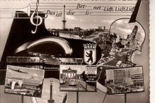 Postkarte :  BERLIN - Das ist die Berliner Luft   (Kunst & Bild)