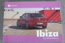 Seat IBIZA Betriebsanleitung  "Juni 2023" Bedienungsanleitung "OHNE Einträge"