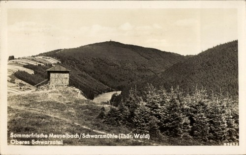 Meuselbach schwarzmühle - ak,